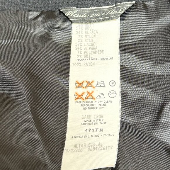 Gianni Versace Couture Fall/Winter 1994 Runway Black Cropped Boucle Jacket Sz S - Picture 11 of 16